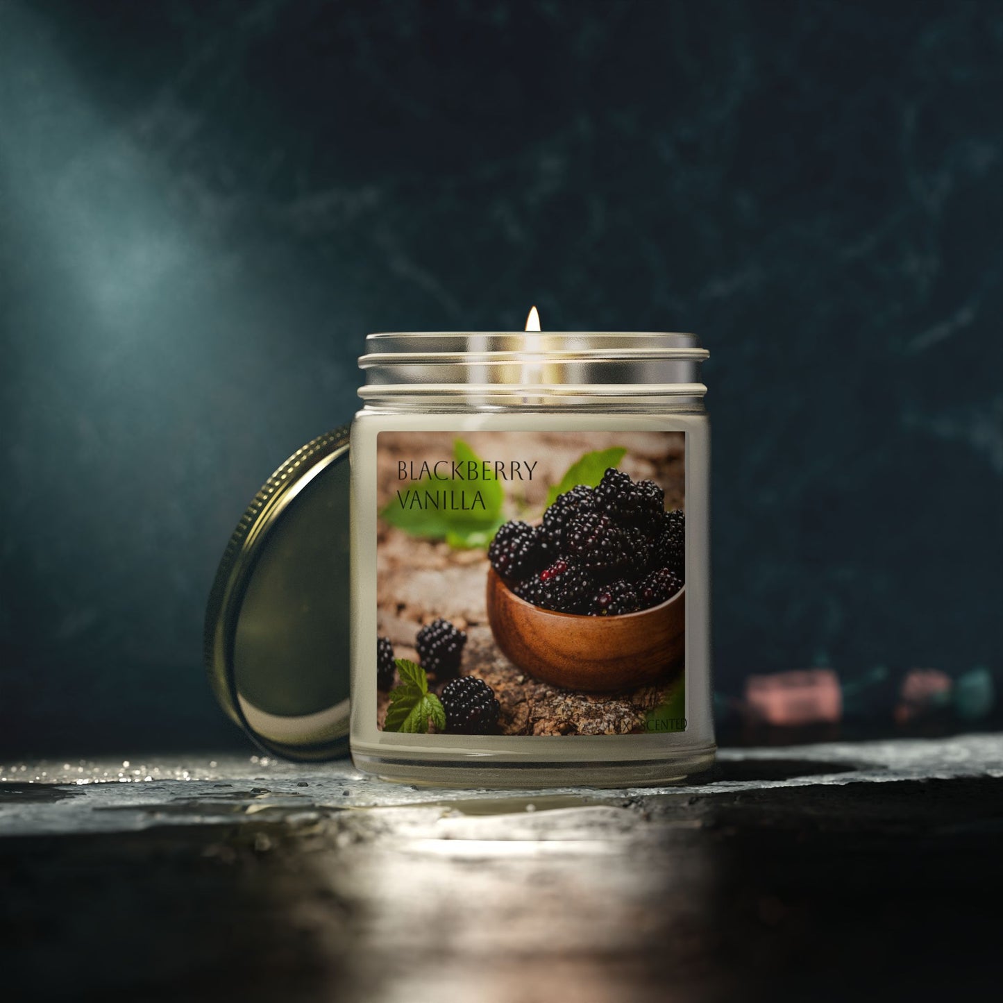 Blackberry Vanilla Scented Candle