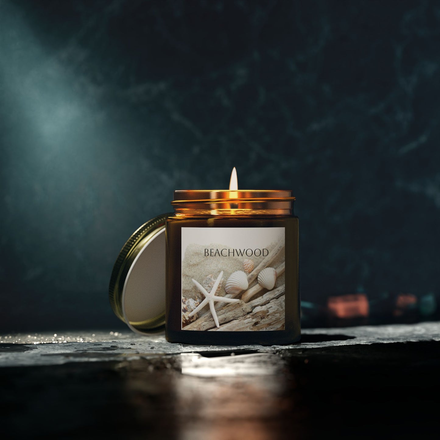 Beachwood scented candle