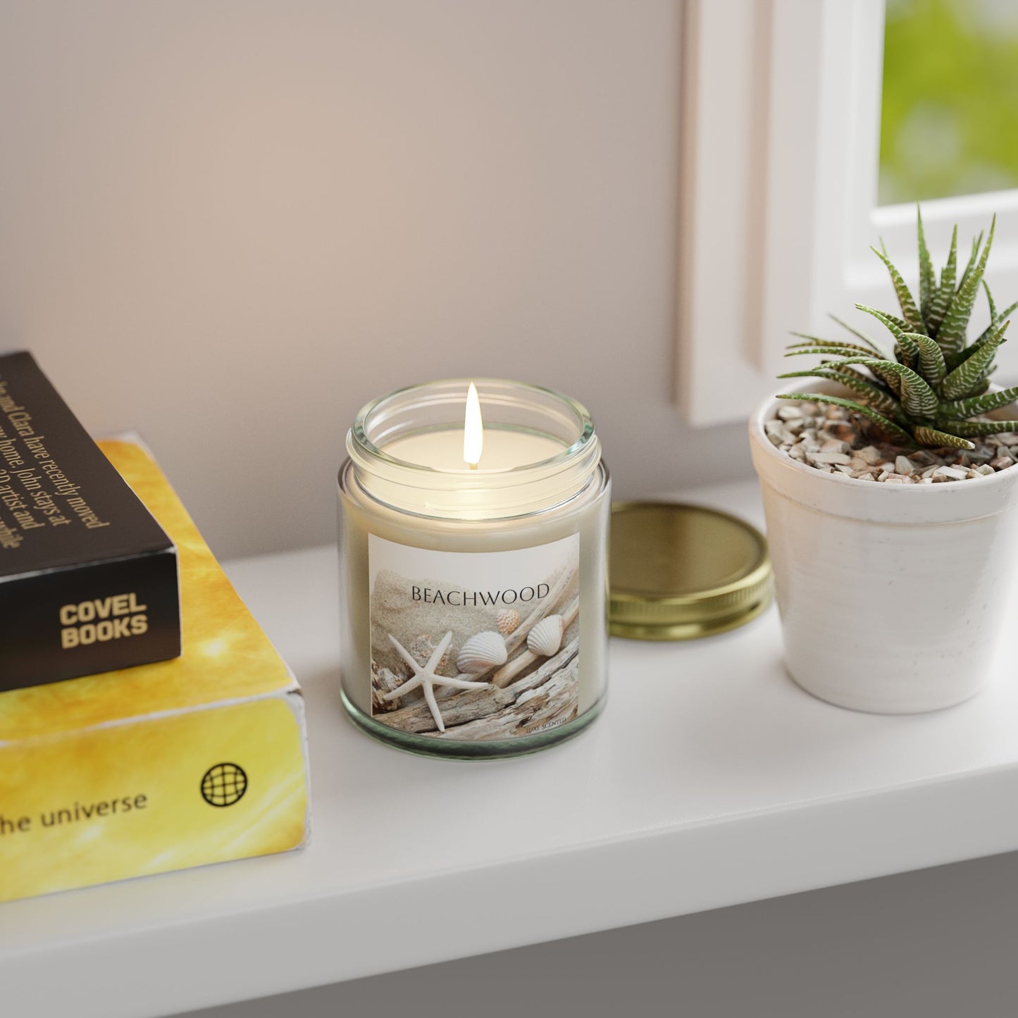 Beachwood scented candle