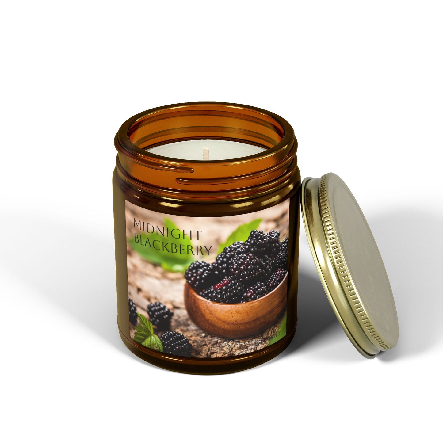 Scented Candle, Midnight Blackberry, 4oz