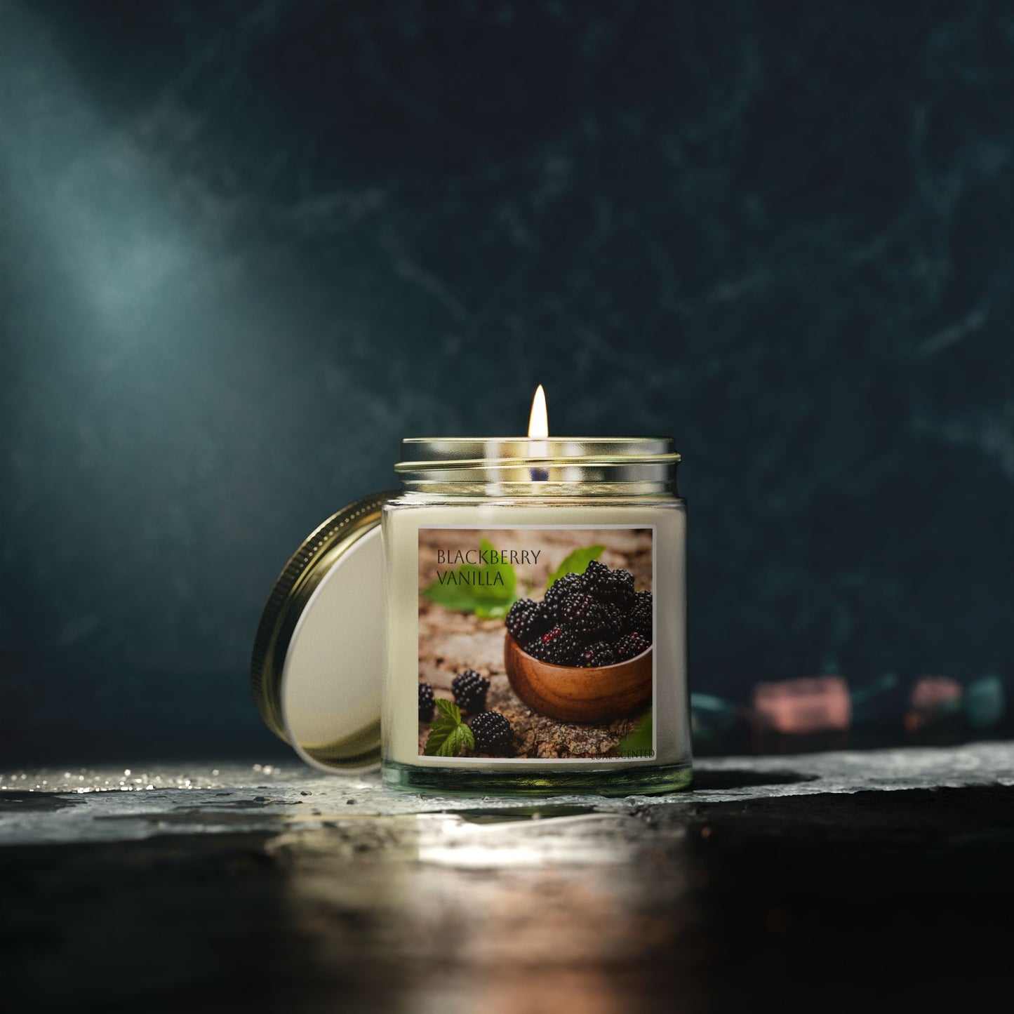 Blackberry Vanilla Scented Candle