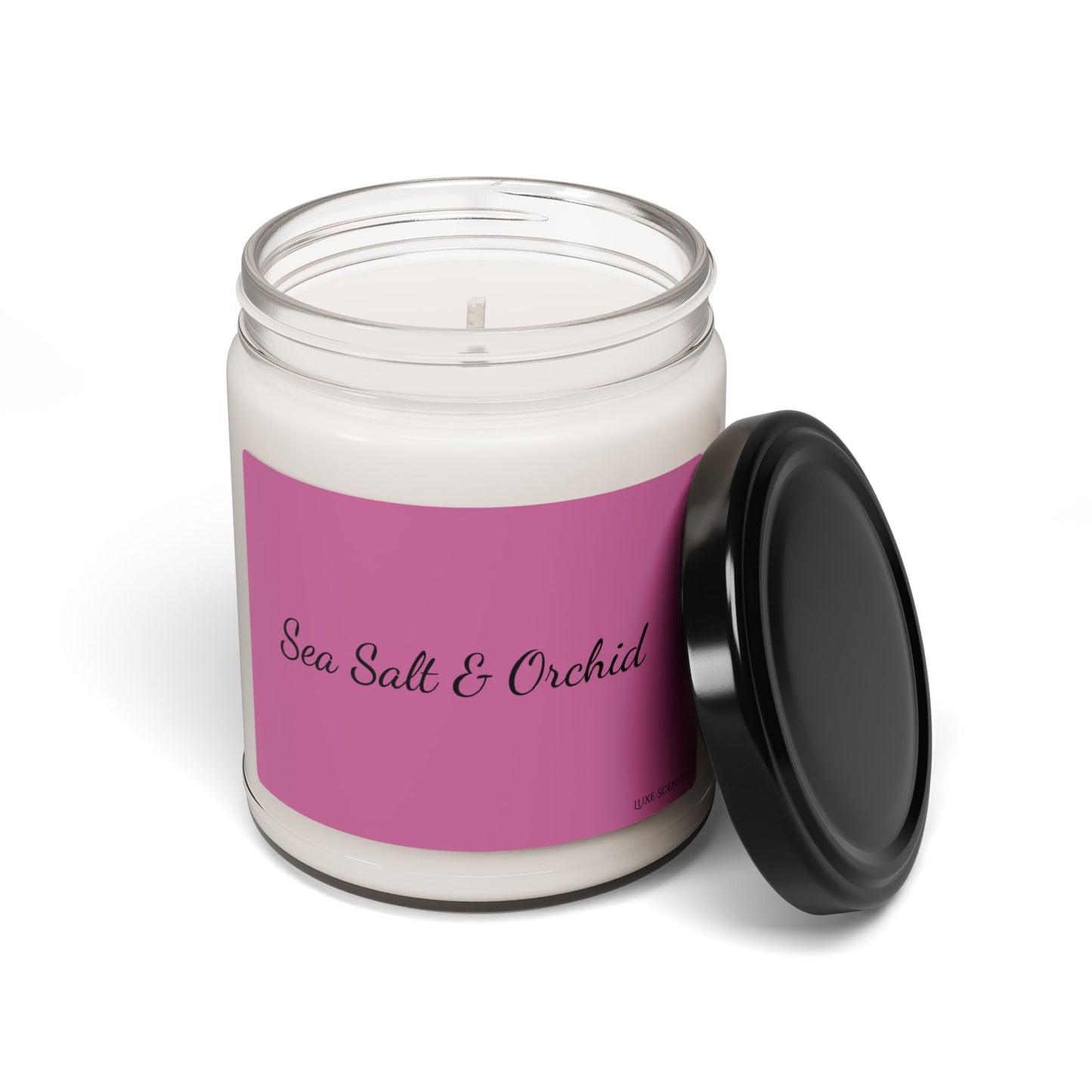 Soy Candle Sea Salt and Orchid 9oz