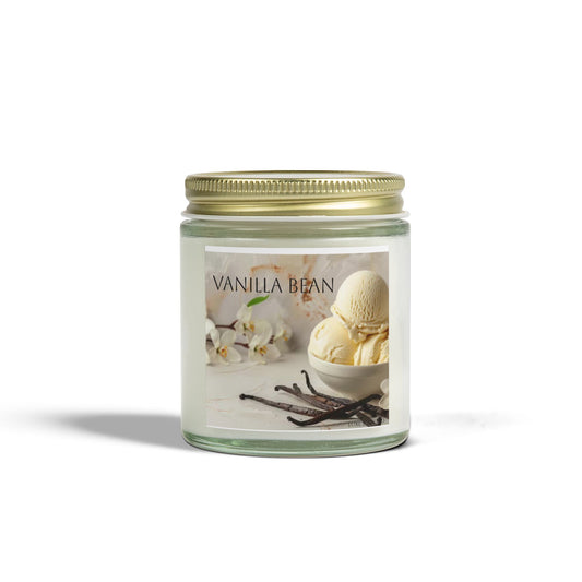 Scented Candle, Vanilla Bean (4oz, 9oz)