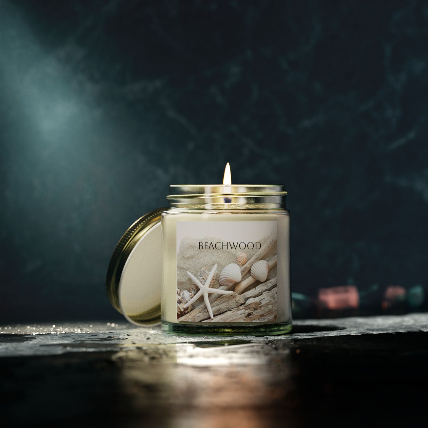 Beachwood scented candle