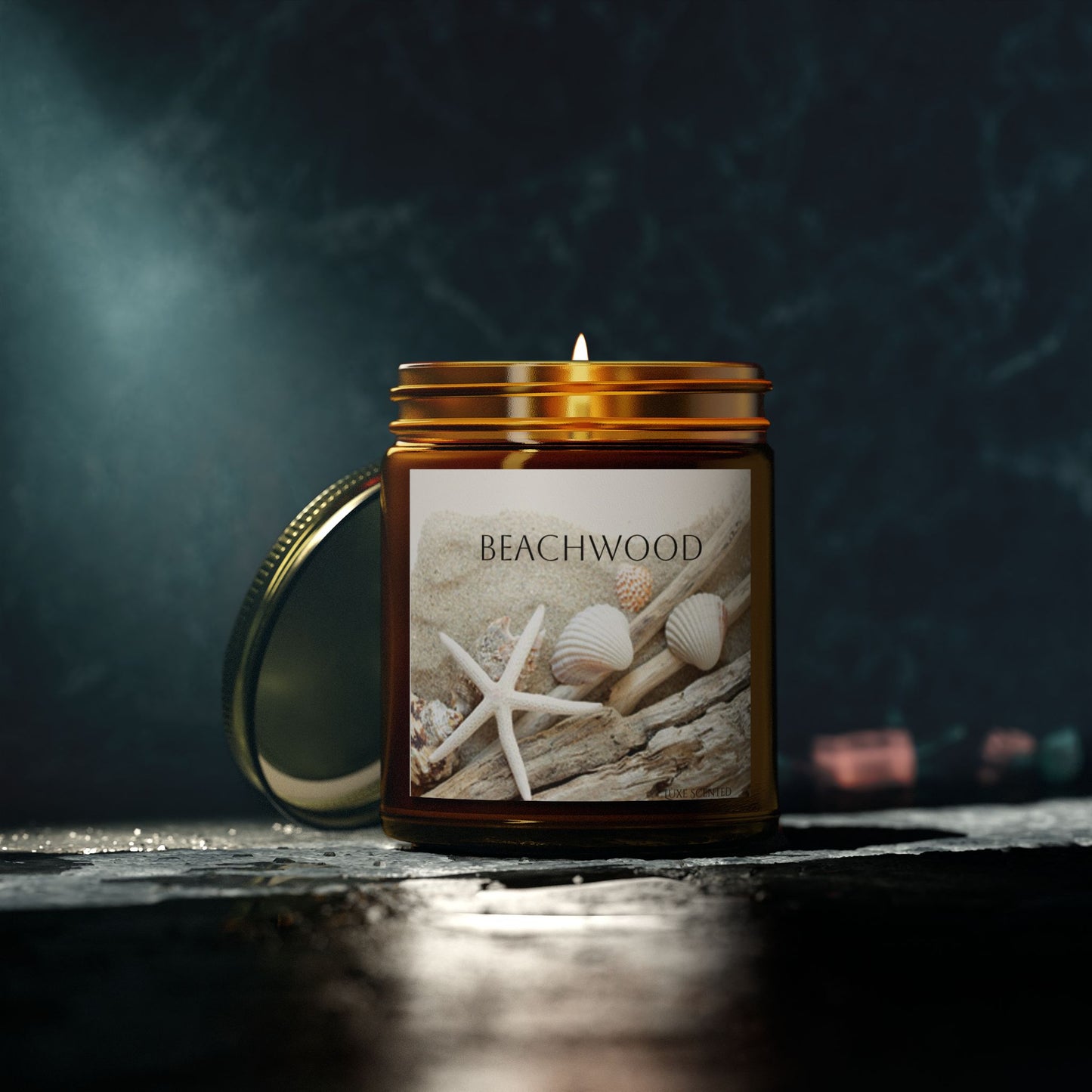 Beachwood scented candle