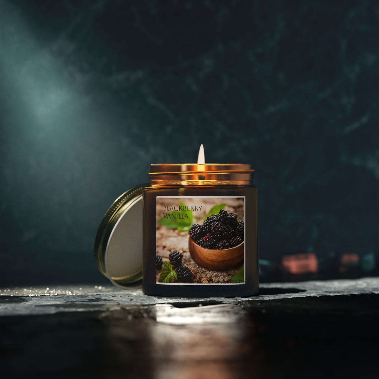 Blackberry Vanilla Scented Candle