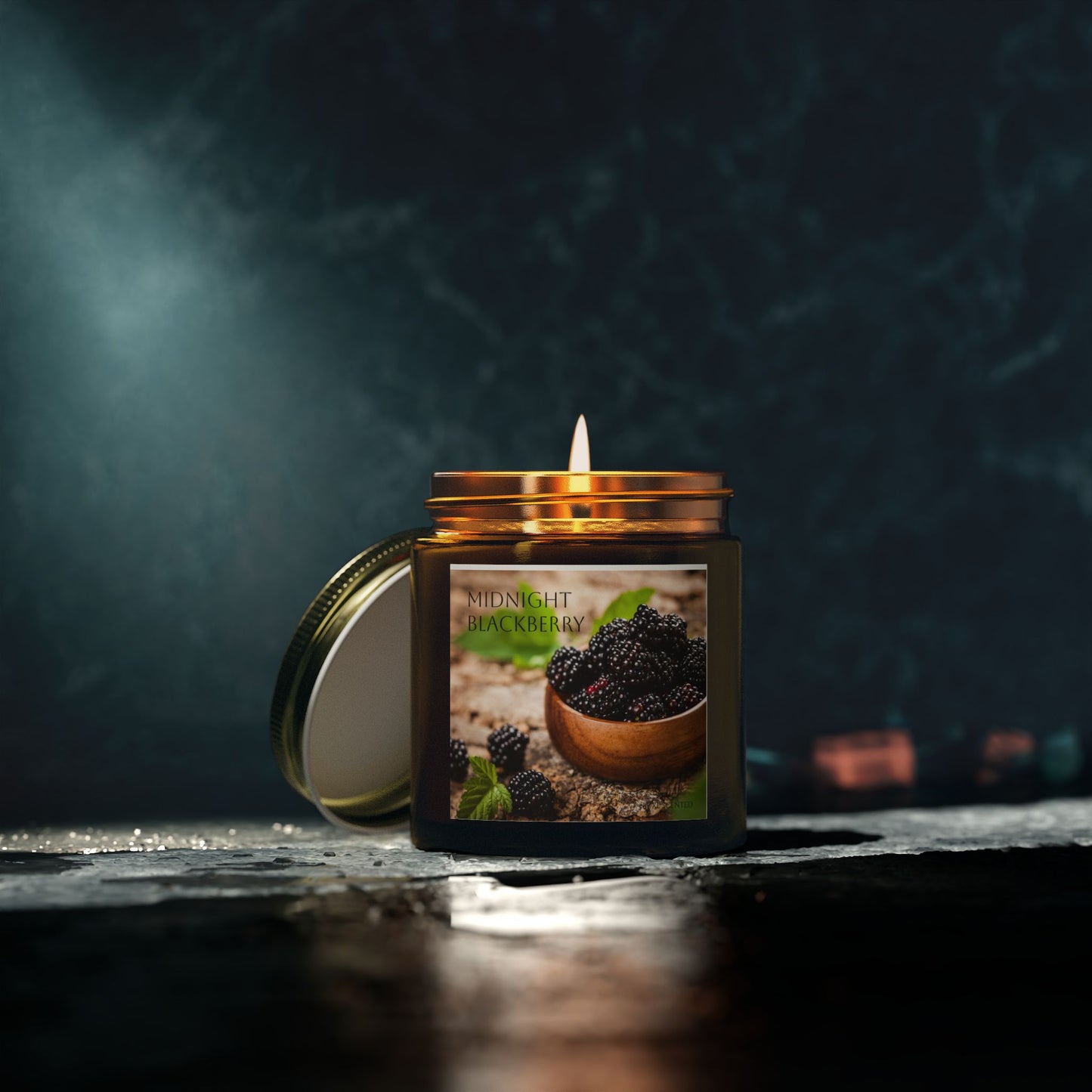 Scented Candle, Midnight Blackberry, 4oz