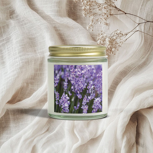 Lavender Scented Candle