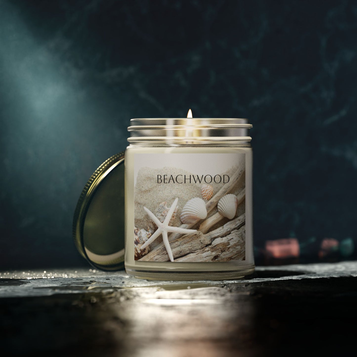 Beachwood scented candle