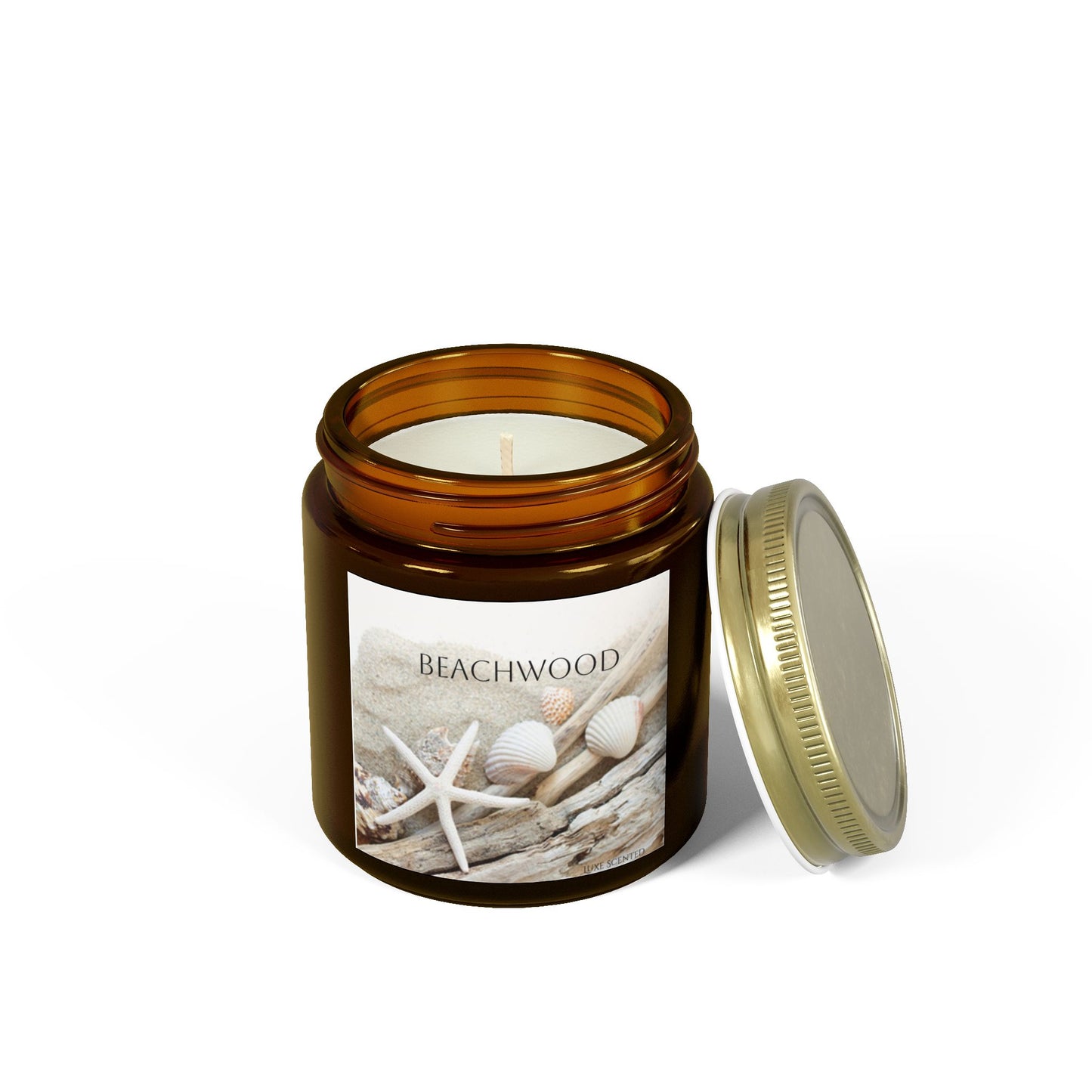 Beachwood scented candle