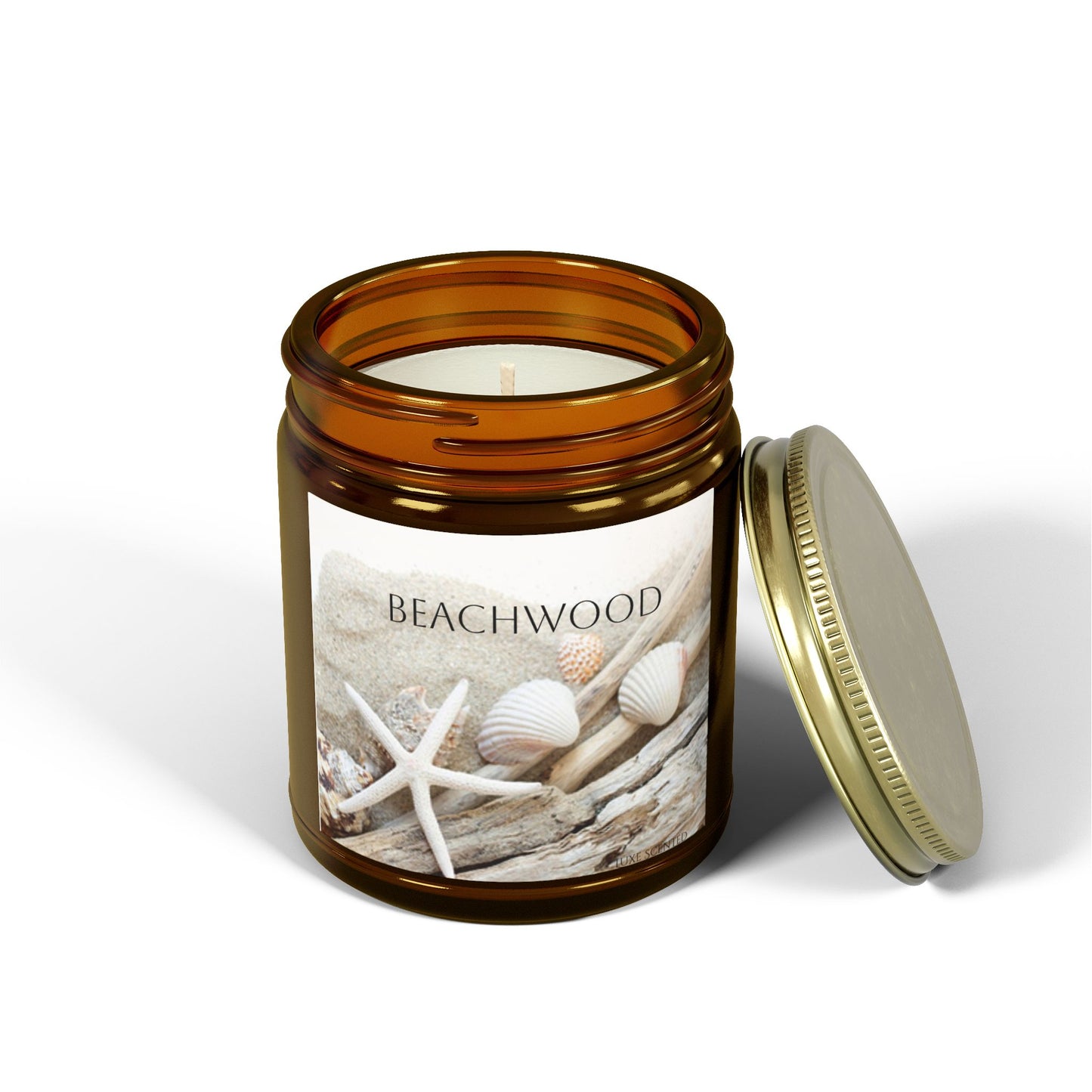 Beachwood scented candle